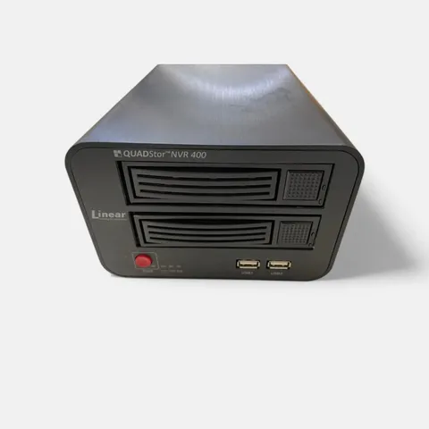 Linear LV-QSN404T QuadStor NVR 400, H.264, 24 Mbps, 2 HDD Bays, 4 TB 