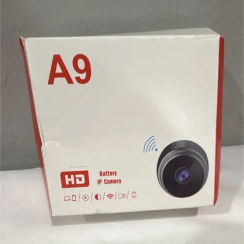 A9 HD Wireless IP Camera Battery Powered Indoor Surveillance w/ Mount & USB