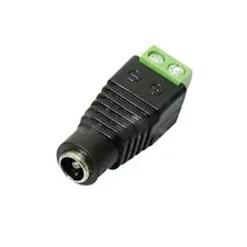 100pcs Female DC Jack 5.5 x 2.1mm 12V Power Plug Adaptor Connector CCTV LED
