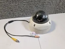 KT&C KPC-VNP230NHV Vandal Mini Dome Color CCD Camera 12VDC NTSC Untested