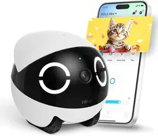 Enabot EBO ROLA Mini Pet Camera Robot: 2K FamilyBot Mobile Home Companion