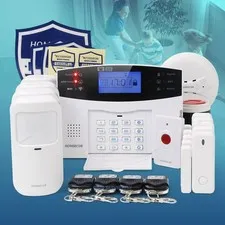 HOMSECUR Wireless &wired WIFI 4G GSM Home Security Alarm System IOS/Android APP