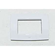 ABB ELOS 2CSE0311SFZ Metal Plate 3 Modules White Antacite