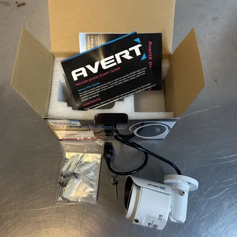 AvertX AVX-HD40IR Rev D 4MP PoE IP Bullet Security Camera Night Vision