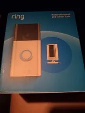 Battery Doorbell & Indoor Cam Wi-Fi Security Pre Owned Excellent Condition