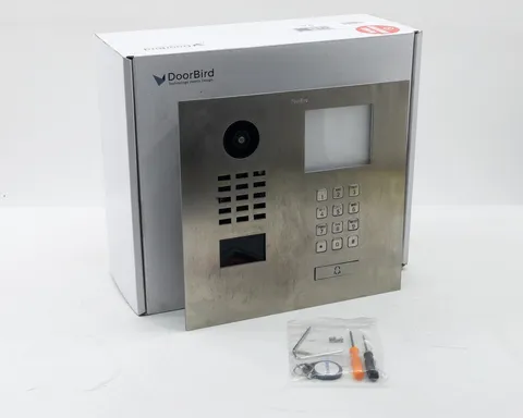 DoorBird D2101iKH V4A V4A Door Station IP Video Intercom, Stainless Steel AS-IS