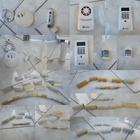 SimpliSafe Security System, 48 pieces, 1st Generation, Used Condition
