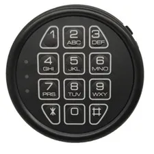 Gun Safe Lock Replacement Electronic Digital Safe Solenoid Lock & 2 Master Keys