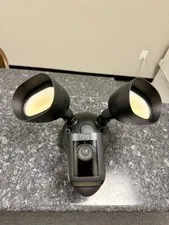 Ring Flood Light Camera Pro Black Generation 1