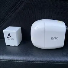 Netgear Arlo Pro 1080p HD Security Camera White VMC4030 w/ Battery