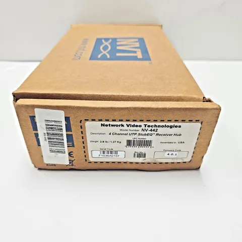 NVT Phybridge NV-442 4-Channel StubEQ Active Receiver Hub NEW