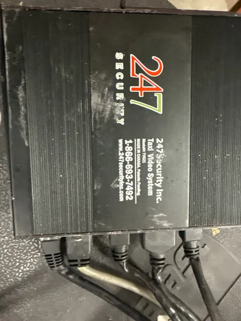 247 SECURITY INC. TAXY VIDEO SYSTEM MODEL TV521