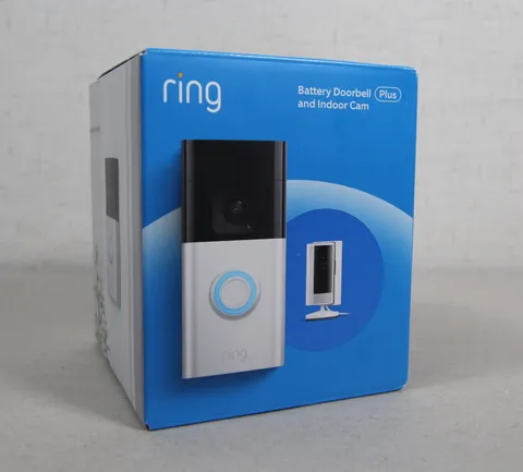Ring Starter Set with Battery Doorbell and Indoor Cam Camera 2nd Gen BRAND NEW
