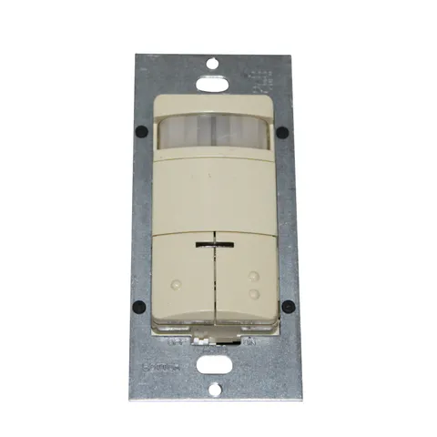 LITHONIA LIGHTING LIRW-PP, 120/277V, OCCUPANCY SENSOR WALL SWITCH, PIR, IVORY