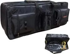 shrxy Metal Detector Carry Bag Portable Waterproof Canvas Storage Bag Double-lay