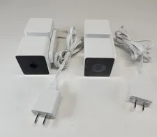 TWO PACK! WYZE Cam Pan v3 Indoor/Outdoor Smart Home Security Camera Pre-Owned