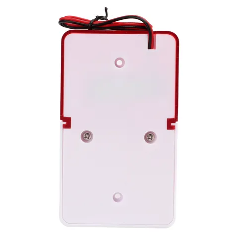 Impact Resistant Sound Light Alarm For Hospitals Red Easy To Use