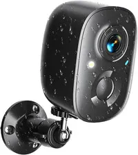 Security Cameras Wireless Outdoor 2K Wifi Wireless Camera Battery Powered for Ho