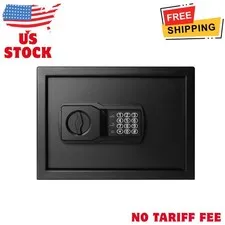 Safes Model 44E20 with Electronic Lock, Backup Key, 1 Shelf, Black