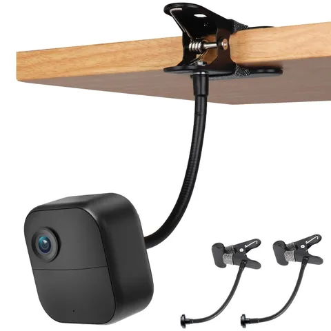 2 Pack Flexible Clip Clamp Mount Compatible with Blink Outdoor 4 (4th Gen)/(3...