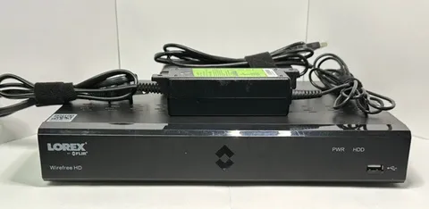 Lorex LHB906-D Wire-Free HD Security DVR w/ USB Receiver & Power Adapter READ