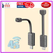 2K Mini 4G LTE Security Camera - No WiFi Needed, Night Vision & Motion Detection
