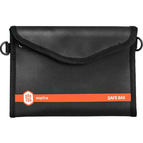 Small Fire-Resistant Document Bag Lock Water-Resistant Organizer