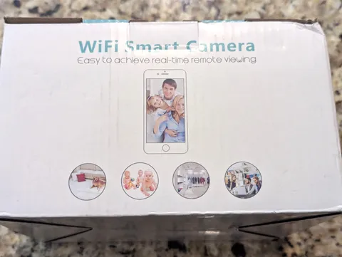WiFi Smart Camera Real-time Remote Viewing CM07A White