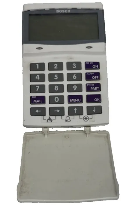 Bosch Solution 16Plus Security Alarm Key Pad Cp100b Blue Display