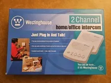 Westinghouse 4 Channel Home/Office Intercom WHI-4C 2 Intercoms