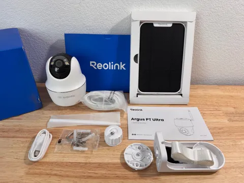 *Read* REOLINK 4K Solar Security Cameras Wireless Outdoor, Argus PT Ultra+Solar