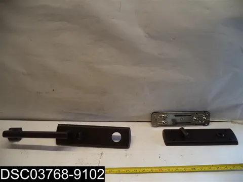 MISSING LOCK: Baldwin 5355 Stonegate Satin Black Right Handed Door Locks