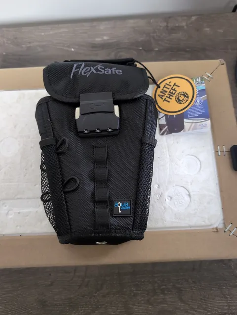 NEW FlexSafe Portable Travel Safe Aquavault Combination Lock Anti-Theft