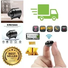 Mini Wireless Security Camera 1080p Night Vision Motion Detection X5