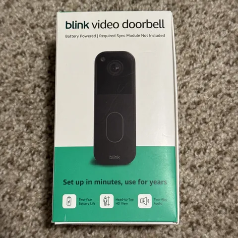 Blink Video Doorbell 2025 2nd Gen (Sync module not included)