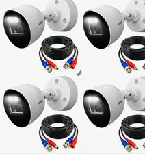 4Pack Camera + Power Adapter + Cable Ultra HD 4K / Free Shipping