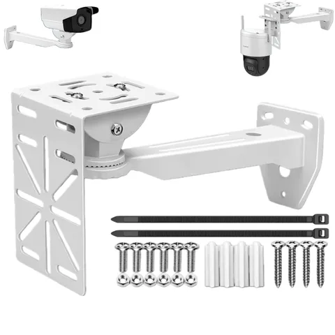 Aluminum Wall Mount for Cameras with L-Shaped Adapter - Heavy-Duty Indoor/Out...