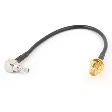 CRC9 Male to RP-SMA-KY RG174 Coaxial Cable Pigtail 15cm
