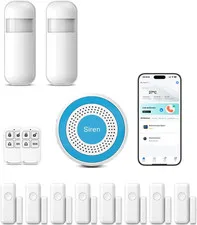 2025 Wireless Home Alarm System with App Alerts & Alexa Compatibility