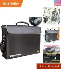 Fireproof & Waterproof Document Bag XXL 17.5x13x5 with TSA Lock, High-Viz Des...