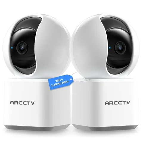 4MP Indoor Security Cameras Wireless Pan/Tilt Home Pet Baby Monitor Night Vision