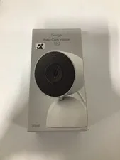 Google - Nest Cam Indoor (wired, 3rd gen)  2K Video and Gemini