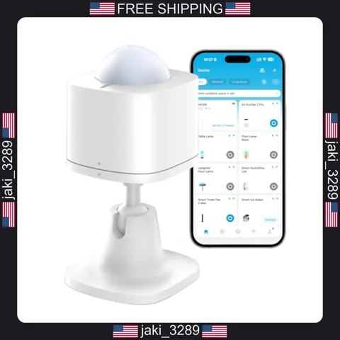 GoveeLife Motion Sensor, Group Control Unlimited Devices, Wireless Mini Contact