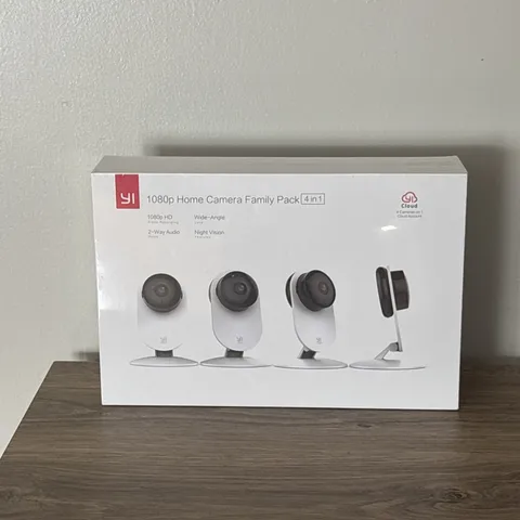 Kami 4-Pack YI 1080p TwoWay Audio WideLens Camera System Inbox*Night Vision*