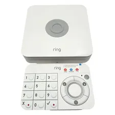 Ring Alarm Base Station With Keypad US White NO Power Cords - Untested As-Is
