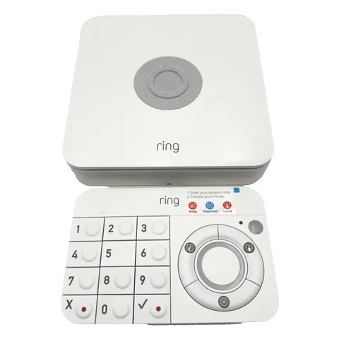Ring Alarm Base Station With Keypad US White NO Power Cords - Untested As-Is