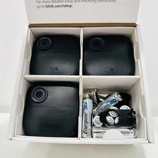 New 2024 Blink Outdoor 4 (4th Gen) 3 Camera Wireless HD Home Security System
