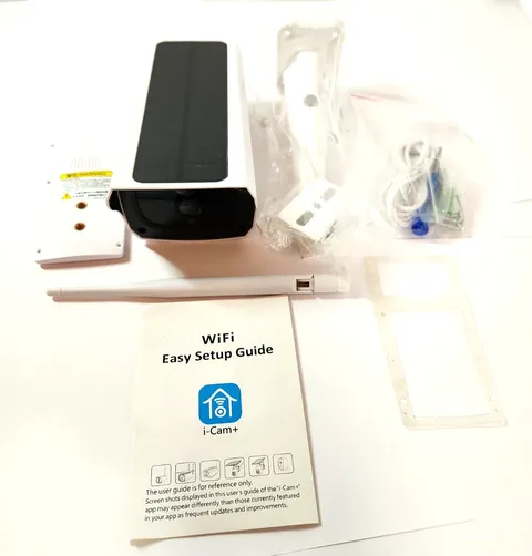 ICAM+ K7K6 Solar Power WiFi IP Camera Outdoor Security Night Vision Waterproof