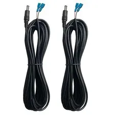 2 PCS Trail Camera Power Cord 4.0x1.7mm DC External Compatible Tactacam Reveal