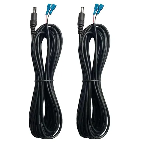 2 PCS Trail Camera Power Cord 4.0x1.7mm DC External Compatible Tactacam Reveal
